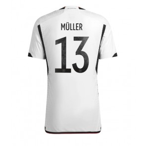 Njemačka Thomas Muller #13 Domaci Dres SP 2022 Kratak Rukavima